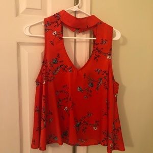 Boutique Sleeveless Blouse Size Medium